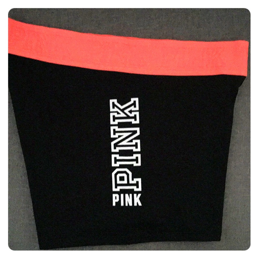 Pink spandex shorts